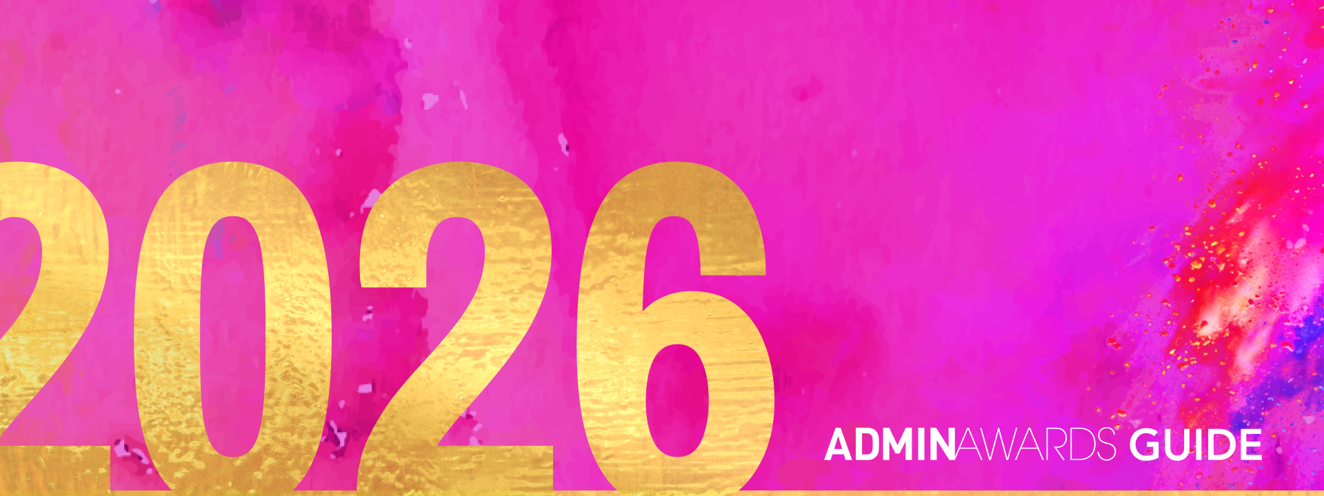 2026 Admin Awards Get the Guide