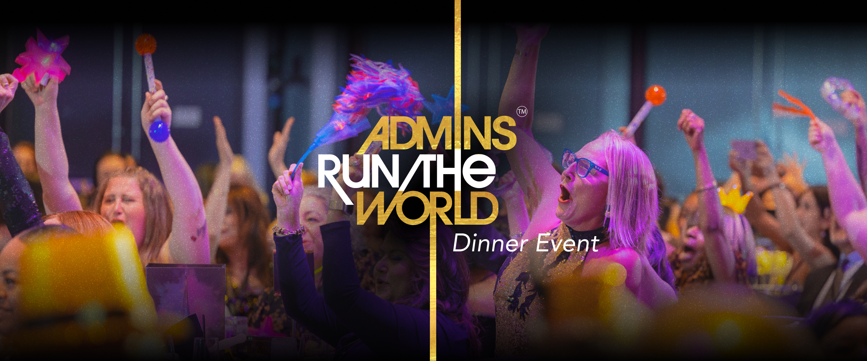 Admins Run the World Dinner Hero Image